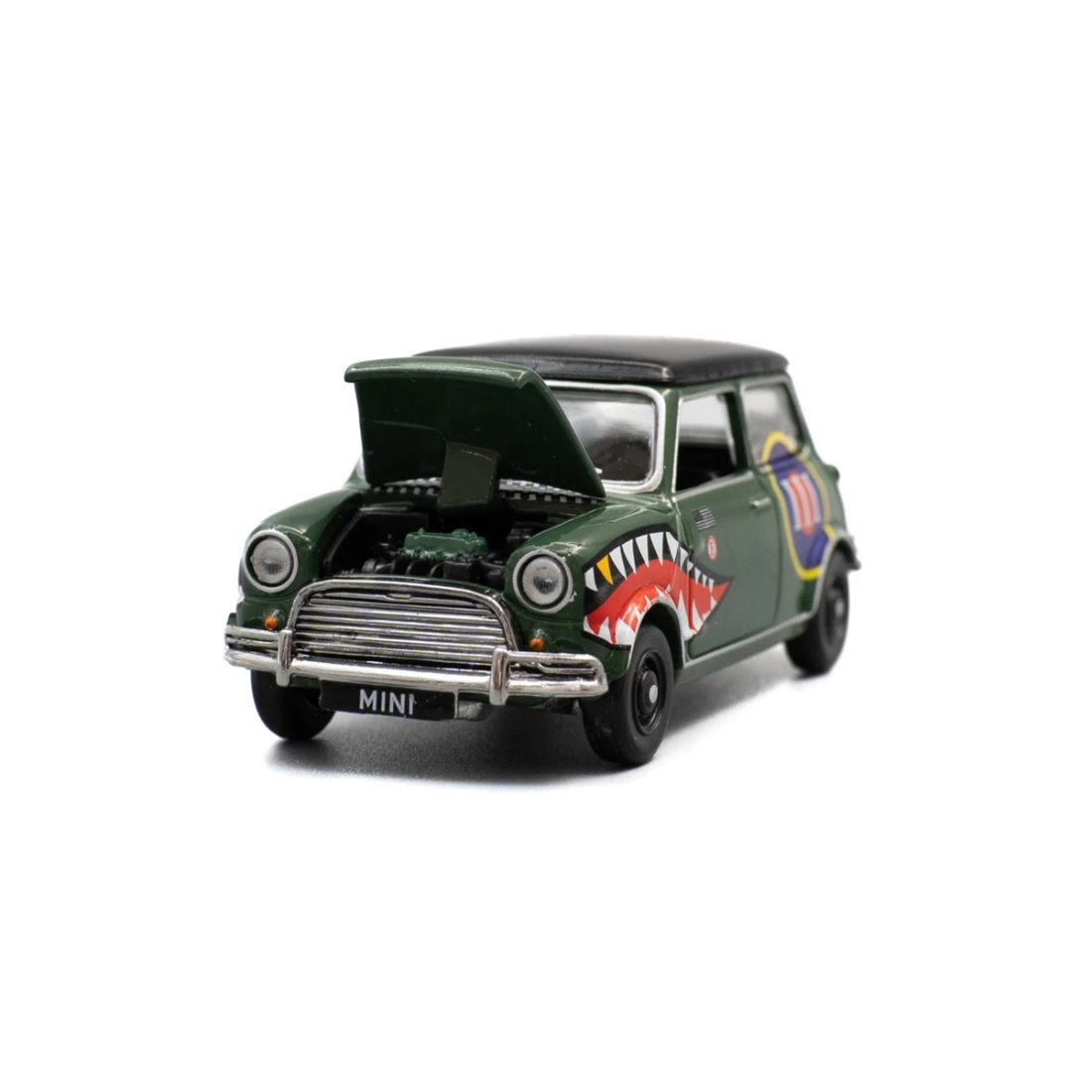 *PRE-ORDER* Art Car - Shark   (Metal Chassis, only the engine hood can be opened, while the doors on both sides cannot be opened), 1:64 Scale