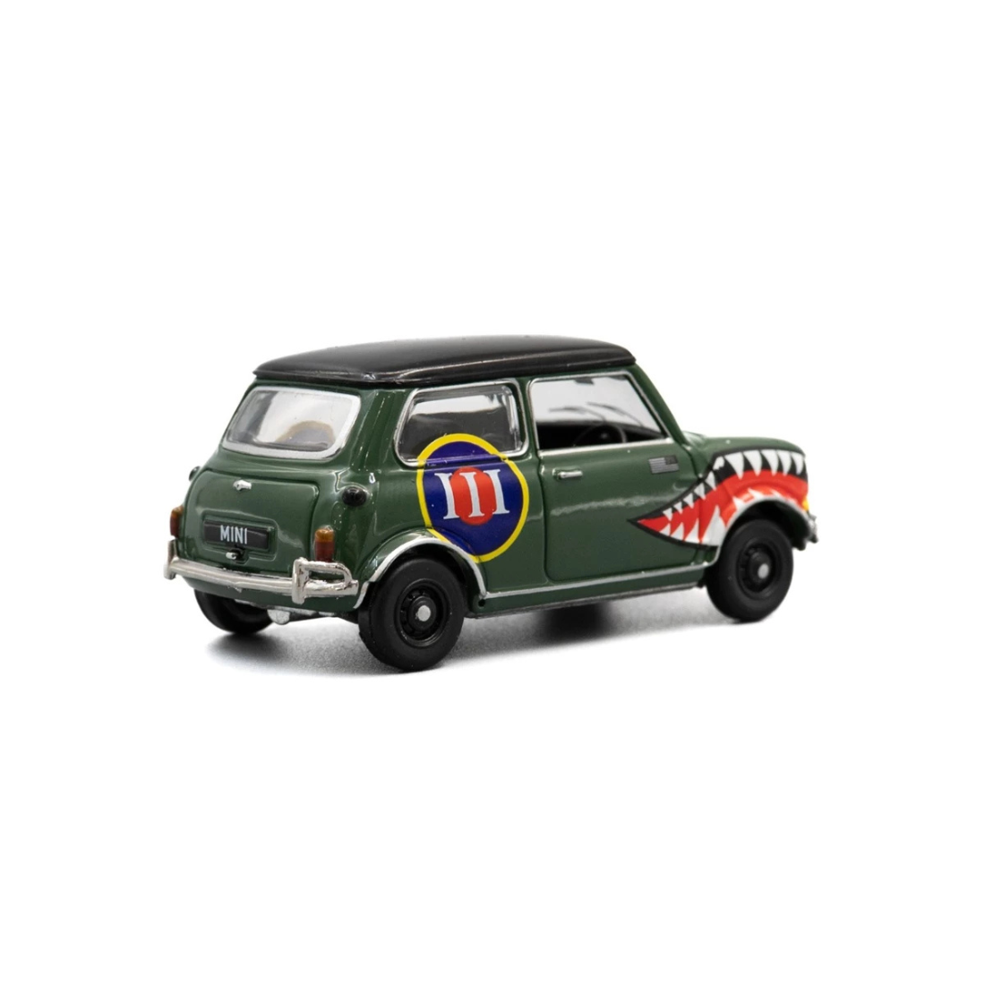 *PRE-ORDER* Art Car - Shark   (Metal Chassis, only the engine hood can be opened, while the doors on both sides cannot be opened), 1:64 Scale