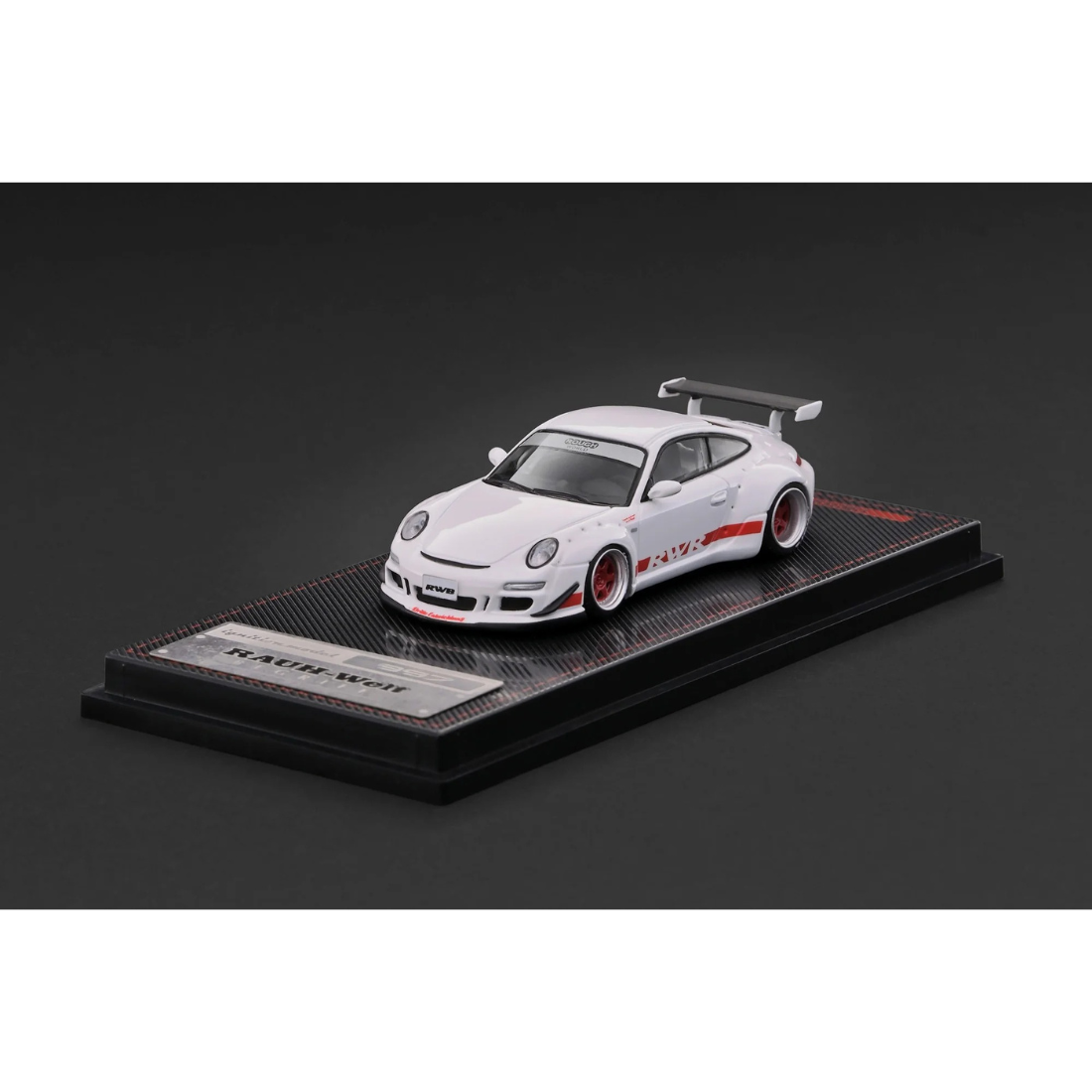 *PRE-ORDER* RWB 997 GT3 (Chance of Chase Car), 1:64 Scale (White)