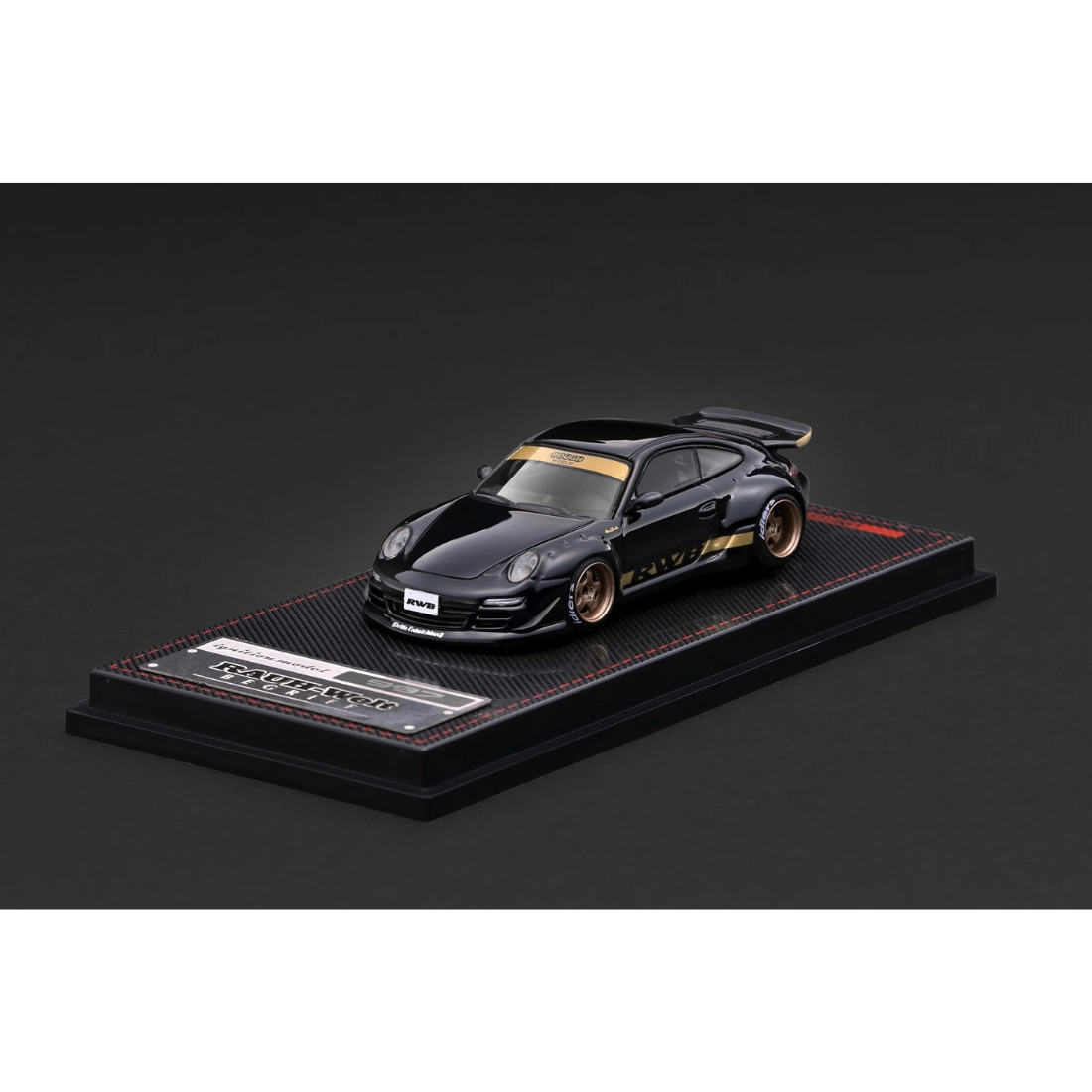 *PRE-ORDER* RWB 997 (Chance of Chase Car), 1:64 Scale (Black)