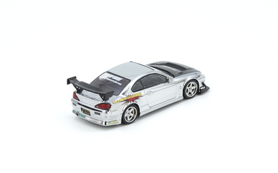 Premium scale diecast model car  – Top Secret Silvia S15 Tokyo Auto Salon Kuala Lumpur 2025 Event Edition, 1:64 Scale (Chance of Gold Chrome Chase Car) Collectible