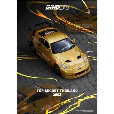 *PRE-ORDER* Top Secret Thailand 350Z, 1:64 Scale