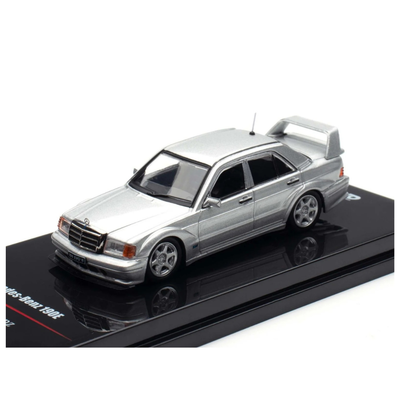 *PRE-ORDER* INNO 1/64 Die-cast MERCEDES BENZ 190E,1:64 Scale (Silver)
