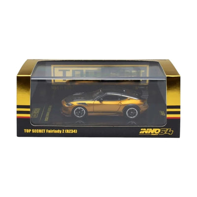 *PRE-ORDER* Top Secret FAIRLADY Z (RZ34), 1:64 Scale (Gold)