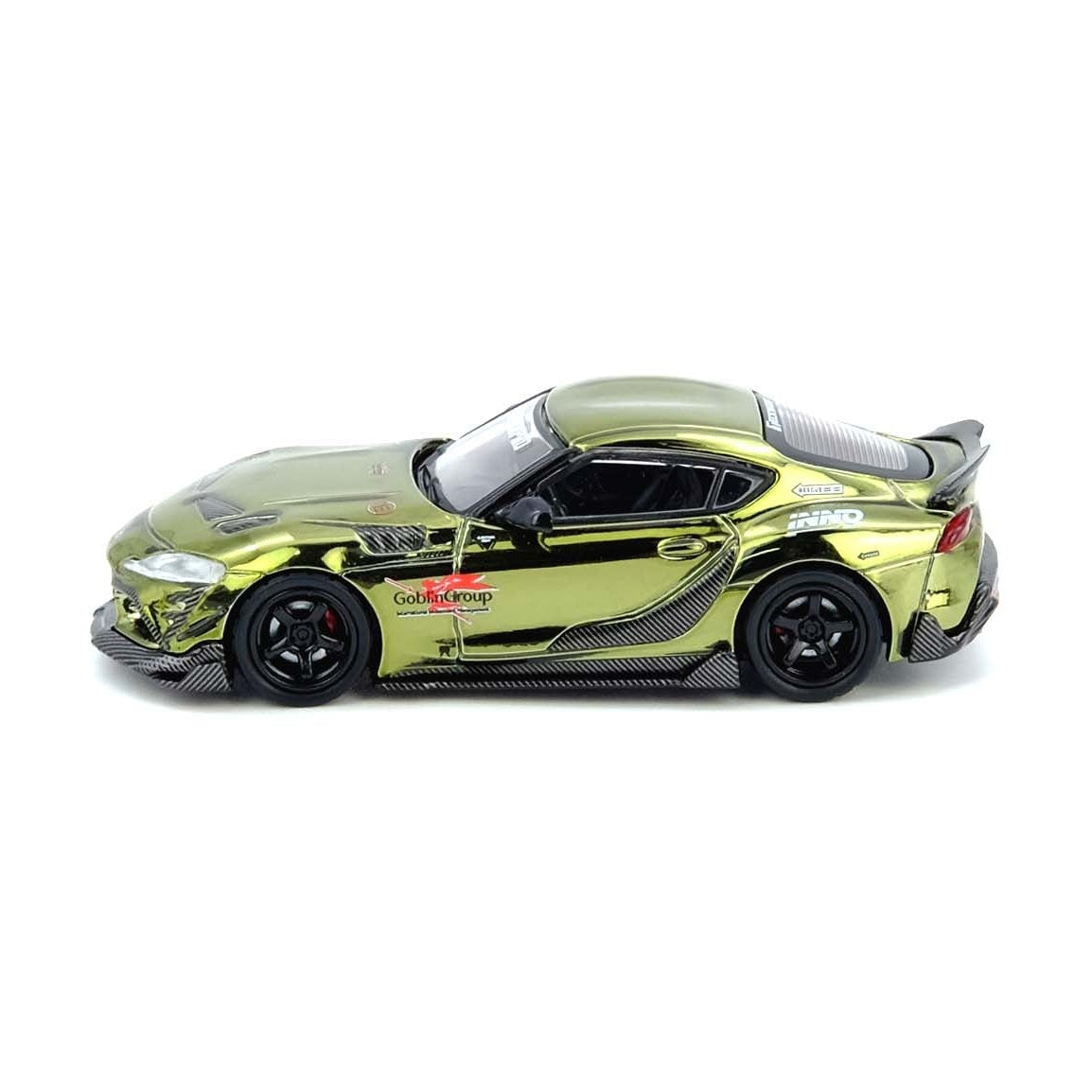 Premium scale diecast model car  – *PRE-ORDER* Toyota Supra A90 Darwin Pro, 1:64 Scale (Matt Green) Collectible