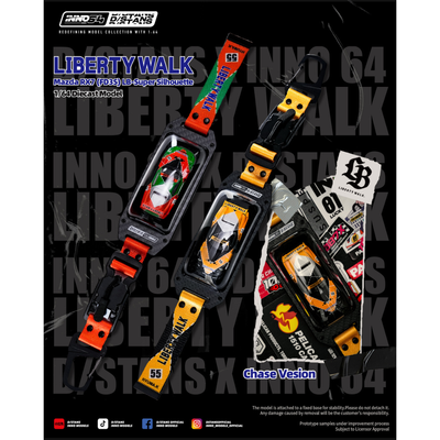*PRE-ORDER* LB-SUPER SILHOUETTE FD3S (Chance of Chase Car), 1:64 Scale