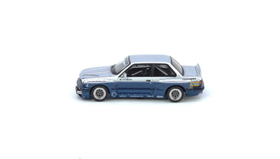 *PRE-ORDER* Pandem E30 M3, 1:64 Scale (Silver/Blue)