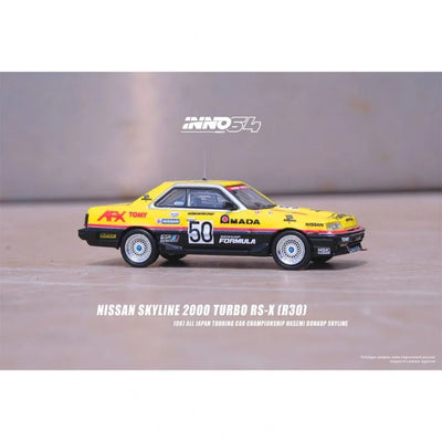 *PRE-ORDER* Nissan Skyline 2000 TURBO RS-X (DR30) #50 "HASEMI MOTORSPORT DUNLOP" All Jap, 1:64 Scale