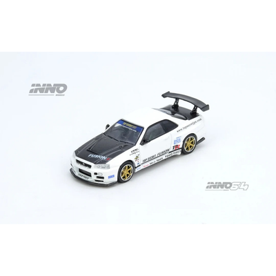 *PRE-ORDER* Top Secret R34 GT-R, 1:64 Scale (White)