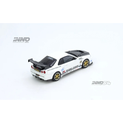 *PRE-ORDER* Top Secret R34 GT-R, 1:64 Scale (White)