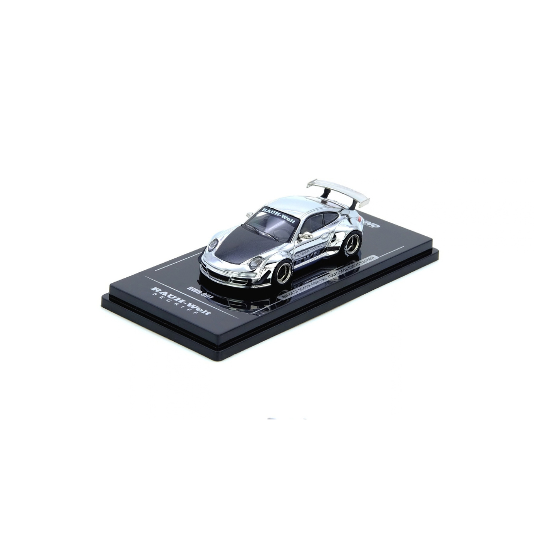 *DSCLV 2026* RWB 997  Diecast Super Con Las Vegas 2026 Event Edition, 1:64 Scale (Chrome Silver)