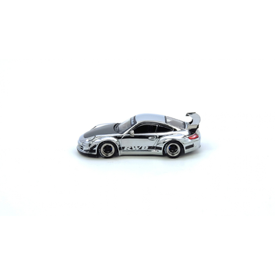 *DSCLV 2026* RWB 997  Diecast Super Con Las Vegas 2026 Event Edition, 1:64 Scale (Chrome Silver)