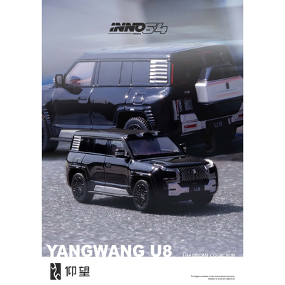 Yanwang U8, 1:64 Scale (Black)