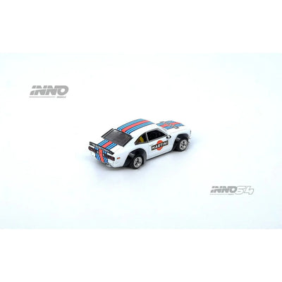 Premium scale diecast model car  – Mazda Savanna RX3 Martini Racing Livery, 1:64 Scale Collectible