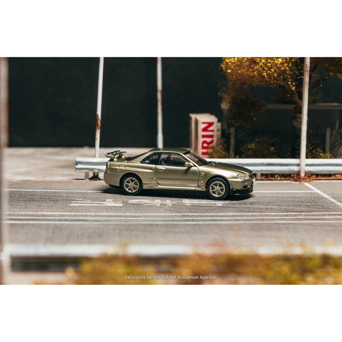 *PRE-ORDER* Nissan Skyline GT-R R34 Millenium Jade (Chance of Chase Car), 1:64 Scale
