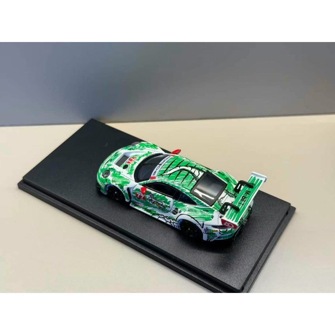 *Pre-Orders* Porsche 911 GT3 R (Green #77 Livery), 1:64 Scale