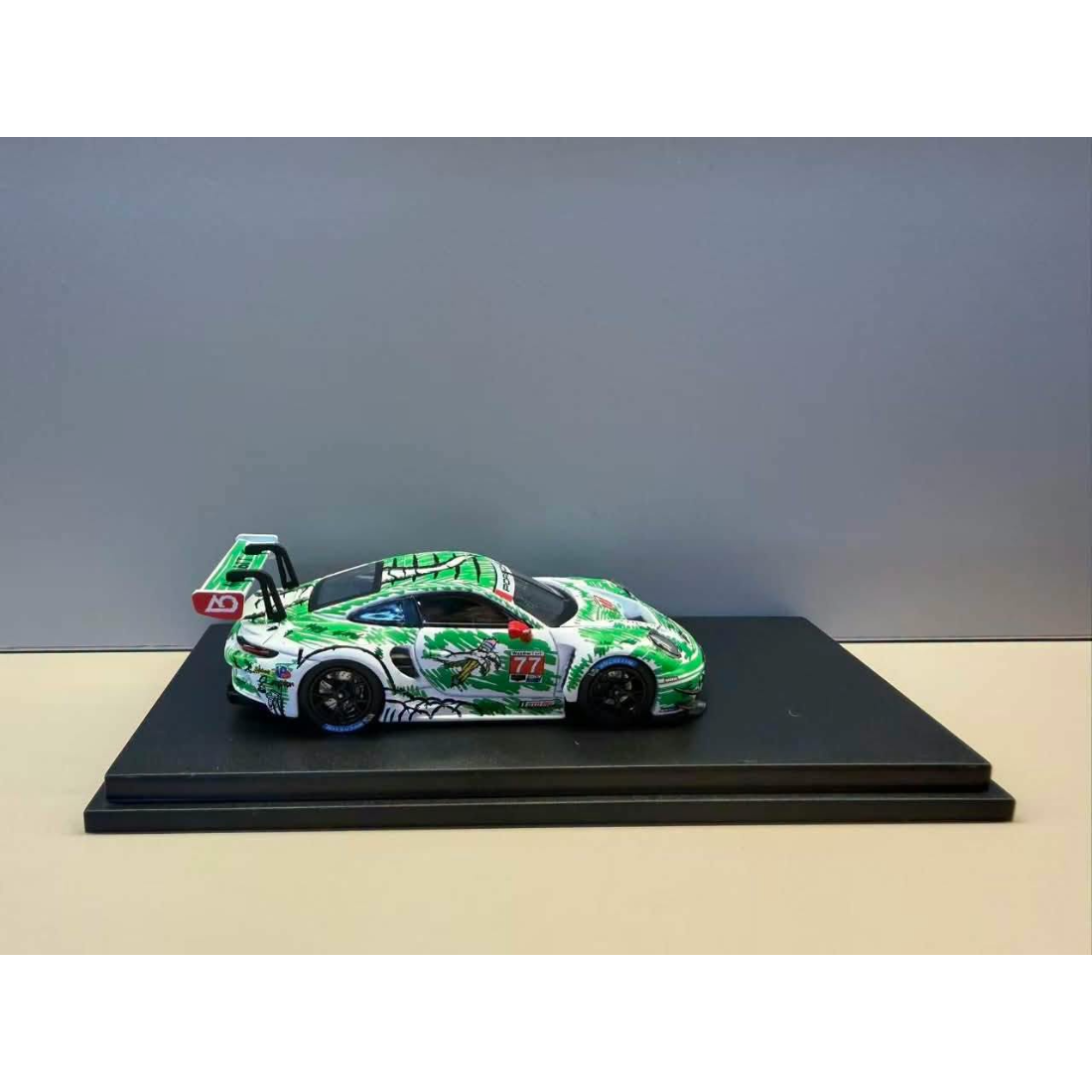 *Pre-Orders* Porsche 911 GT3 R (Green #77 Livery), 1:64 Scale