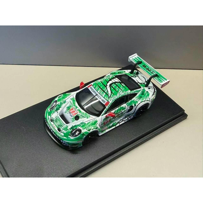 *Pre-Orders* Porsche 911 GT3 R (Green #77 Livery), 1:64 Scale