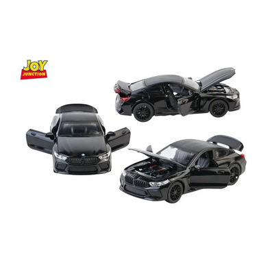 BMW M8 Model Car, 1:32 Scale (Black)