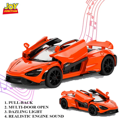 McLaren 765LT  Model Car, 1:32 Scale  (Orange)