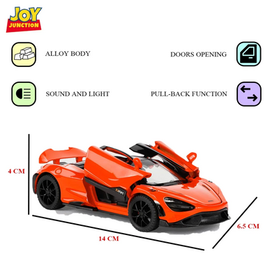 McLaren 765LT  Model Car, 1:32 Scale  (Orange)