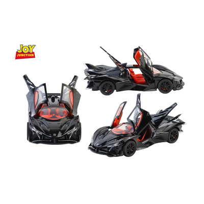 Apollo EVO  Model Car, 1:24 Scale (Black)
