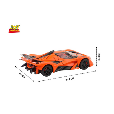 Apollo EVO  Model Car, 1:24 Scale (Orange)
