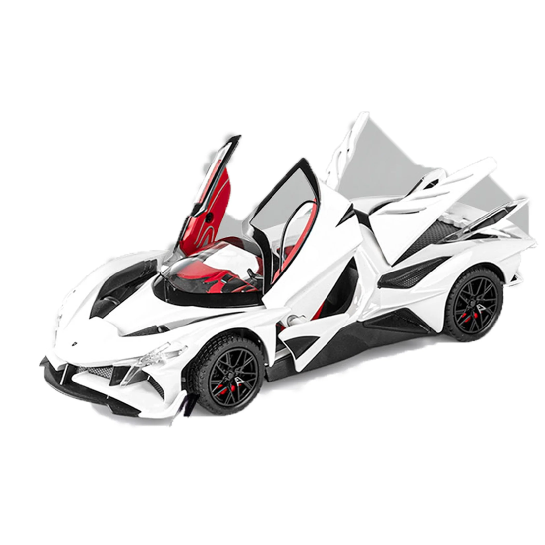 Apollo EVO  Model Car, 1:24 Scale (White)