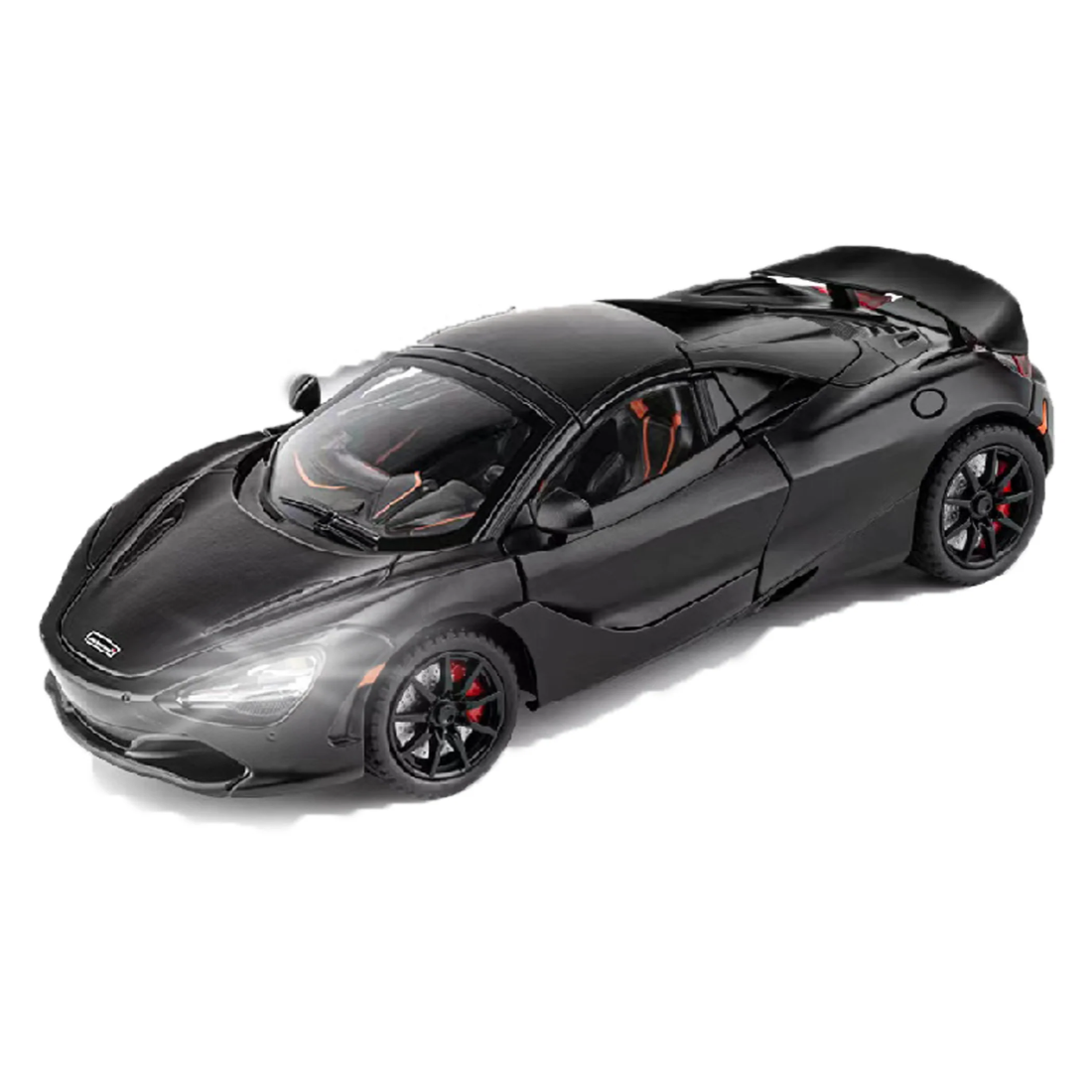 McLaren 720s Convertible Version Model Car, 1:24 Scale (Black)