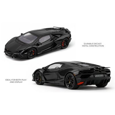 Lamborghini Revuelto  Model Car , 1:24 Scale (Black)