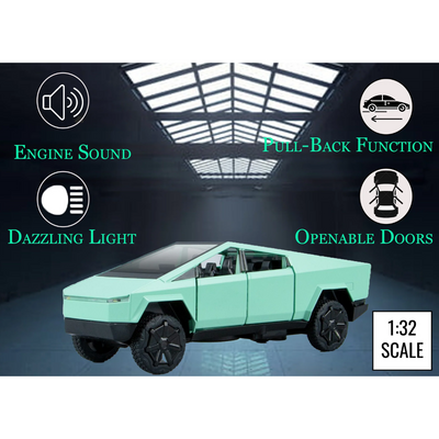 Tesla Cyber Truck Limited Edition Model Car, 1:32 Scale (Mint)