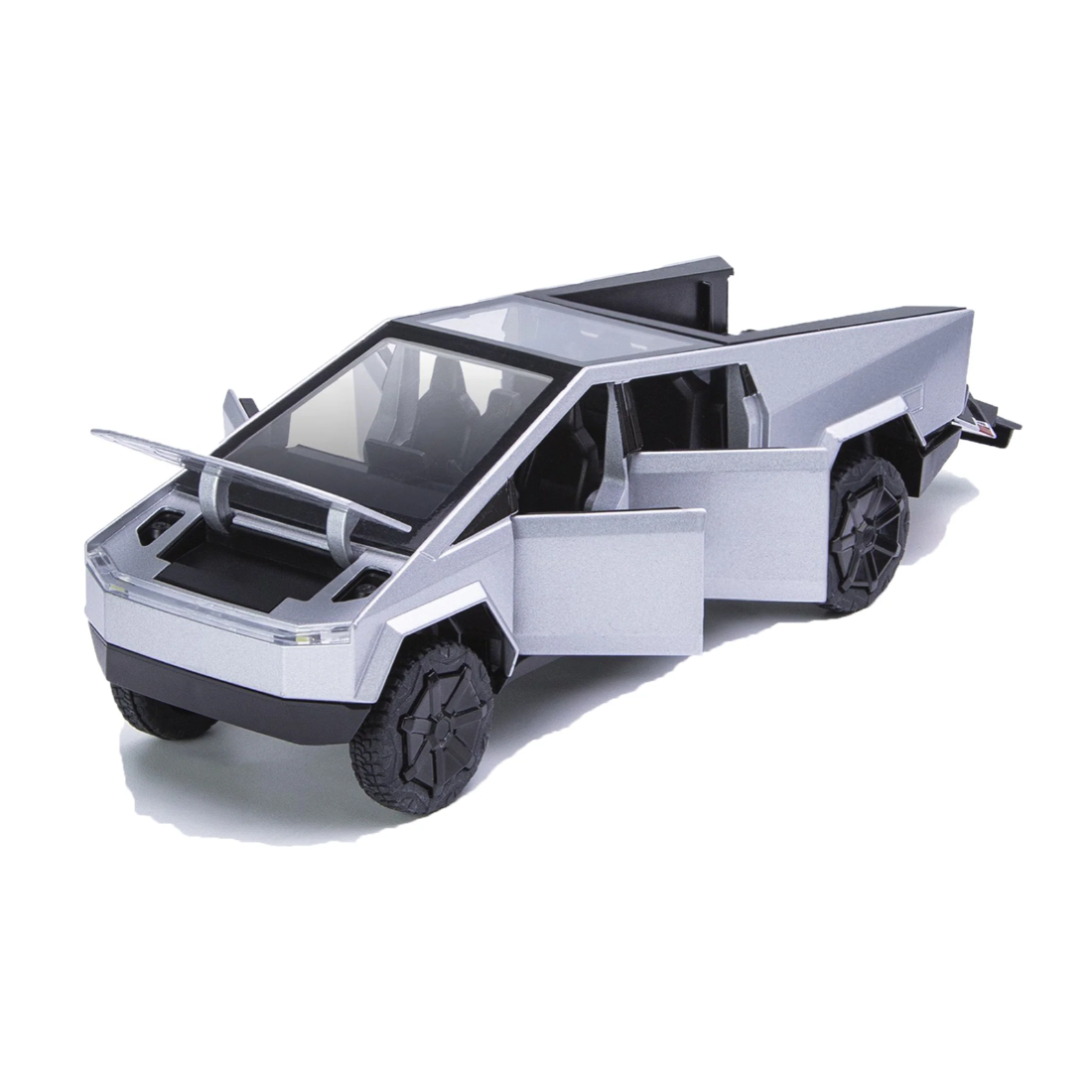 Tesla Cyber Truck Limited Edition Model Car, 1:32 Scale (Silver)