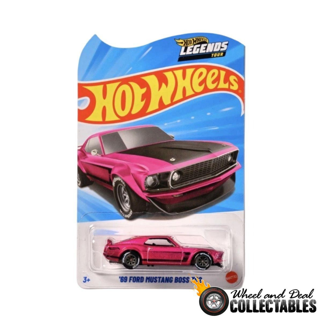 Hot Wheels Legends Tour 2026 – ’69 Ford Mustang Boss 302, 1:64 Scale