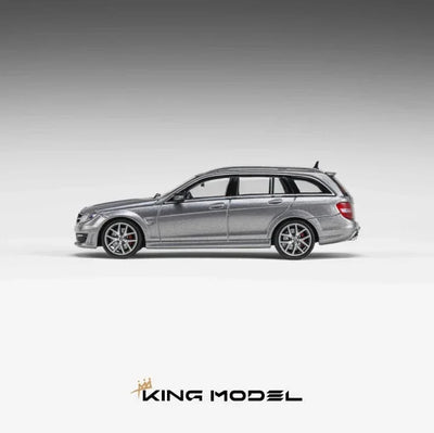 *PRE-ORDER* Mercedes Benz AMG C63 Wagon (Gun grey) Limited to 500pcs, 1:64 Scale