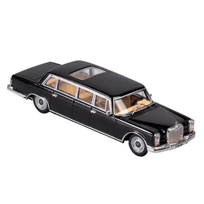 Premium scale diecast model car  – Mercedes-Benz 600 Pullman Limousine No.33, 1:64 Scale (Black) Collectible
