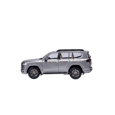 Premium scale diecast model car  – *PRE-ORDER* Toyota Land Cruiser LC300 Street Version, 1:64 Scale (Grey) Collectible
