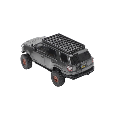 Premium scale diecast model car  – *PRE-ORDER* Toyota 4Runner Pre-Runner with accessories, 1:64 Scale (Grey) Collectible
