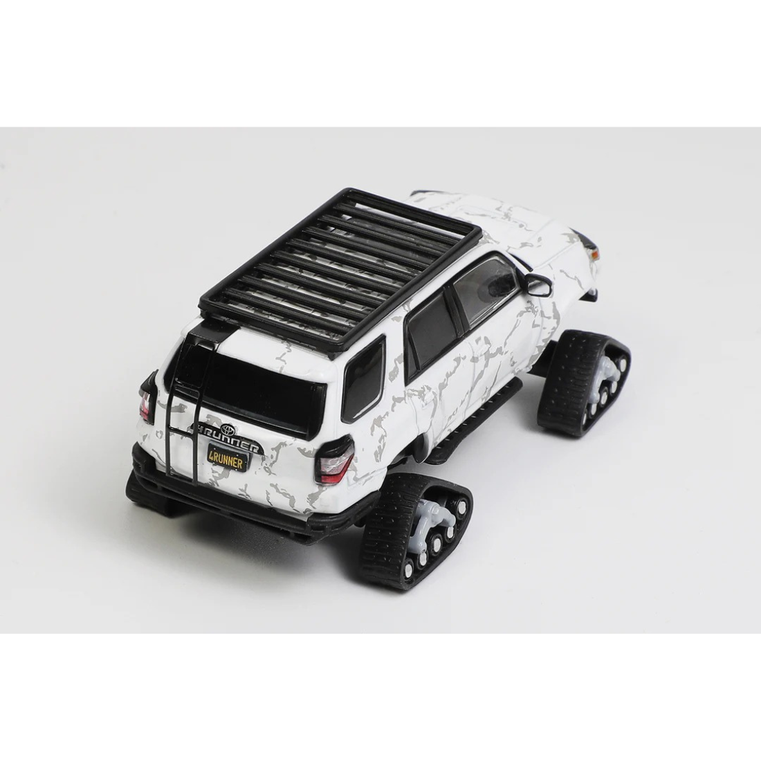 Toyota Modified Snowmobile, 1:64 Scale (White)