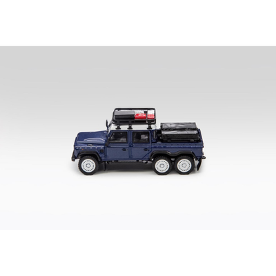 *PRE-ORDER* Defender 6x6 with Accessories, 1:64 Scale (Blue)