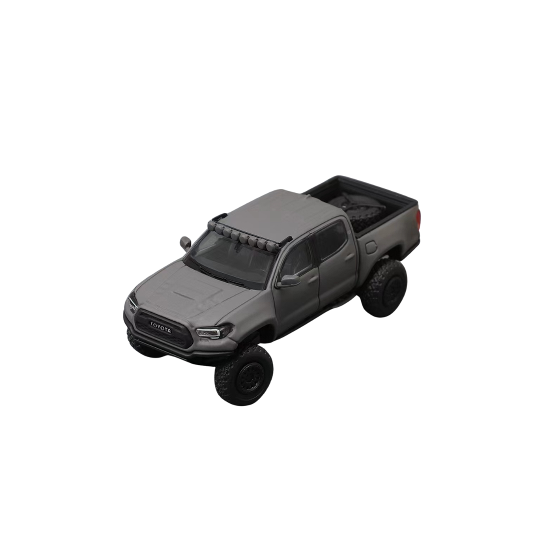 Premium scale diecast model car  – *PRE-ORDER* Toyota TACOMA TRD PRO 2022, 1:64 Scale (Grey) Collectible