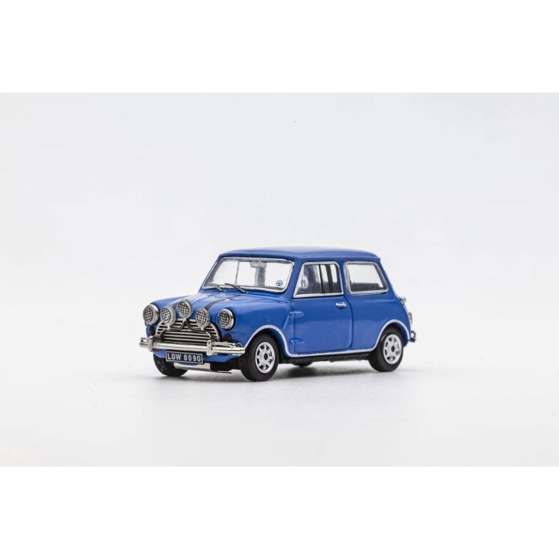 Premium scale diecast model car  – Morris Mini Cooper S , 1:64 Scale (Blue) Collectible
