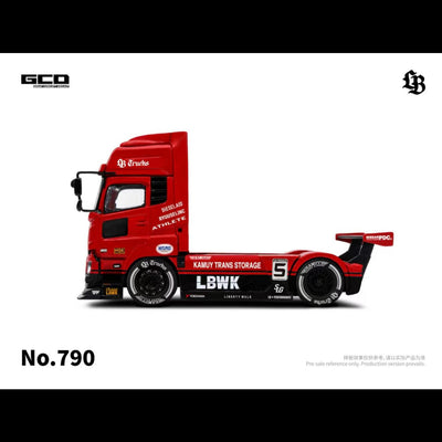 *PRE-ORDER* UD Quon 2022 - Super Silhouette, 1:64 Scale  (Red & Black)