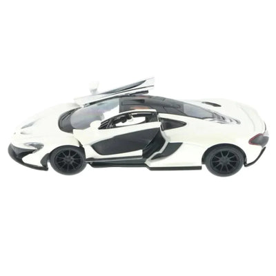 Premium scale diecast model car  – McLaren P1, 1:36 Scale (White) Collectible