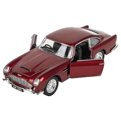 Premium scale diecast model car  – Aston Martin DB5, 1:36 Scale (Red) Collectible