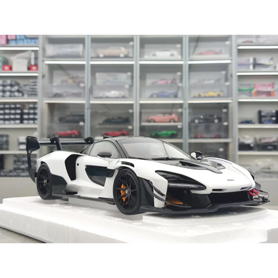 McLaren Senna GTR, 1:18 Scale (White)