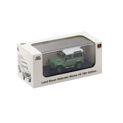 Land Rover Defender V8, 1:64 Scale (Glasmir Green)