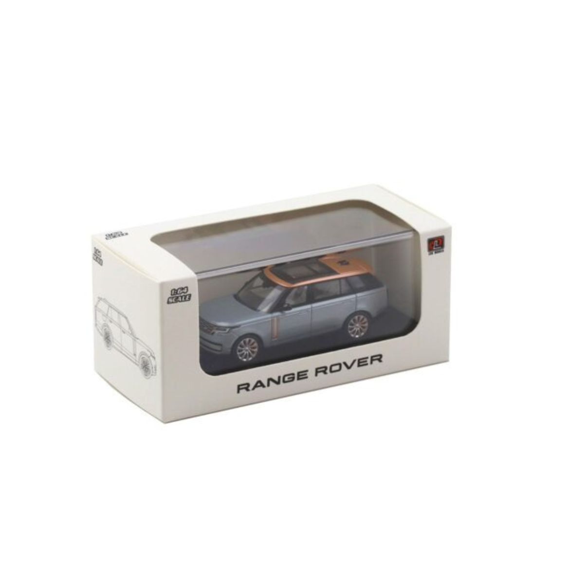 Land Rover Range Rover, 1:64 Scale (Ionian silver)