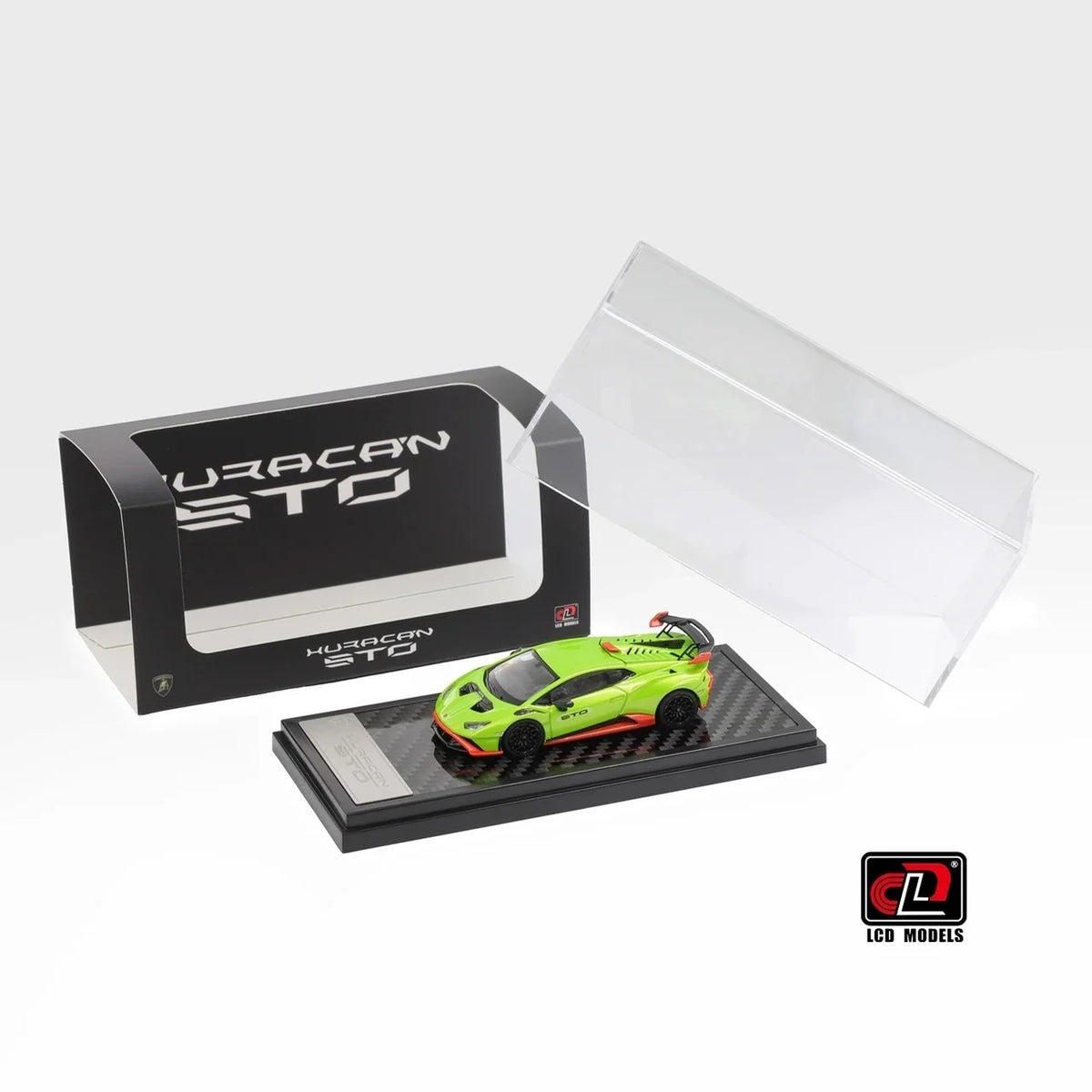 Lamborghini Huracan STO, 1:64 Scale (Green)