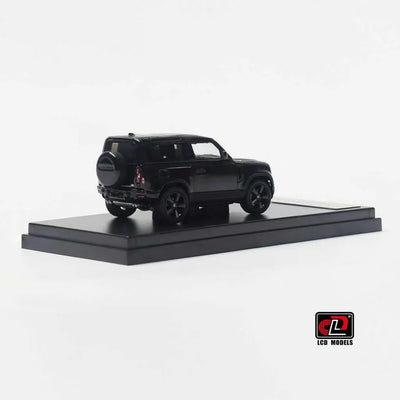 Land Rover DEFENDER 90, 1:64 Scale (Black)