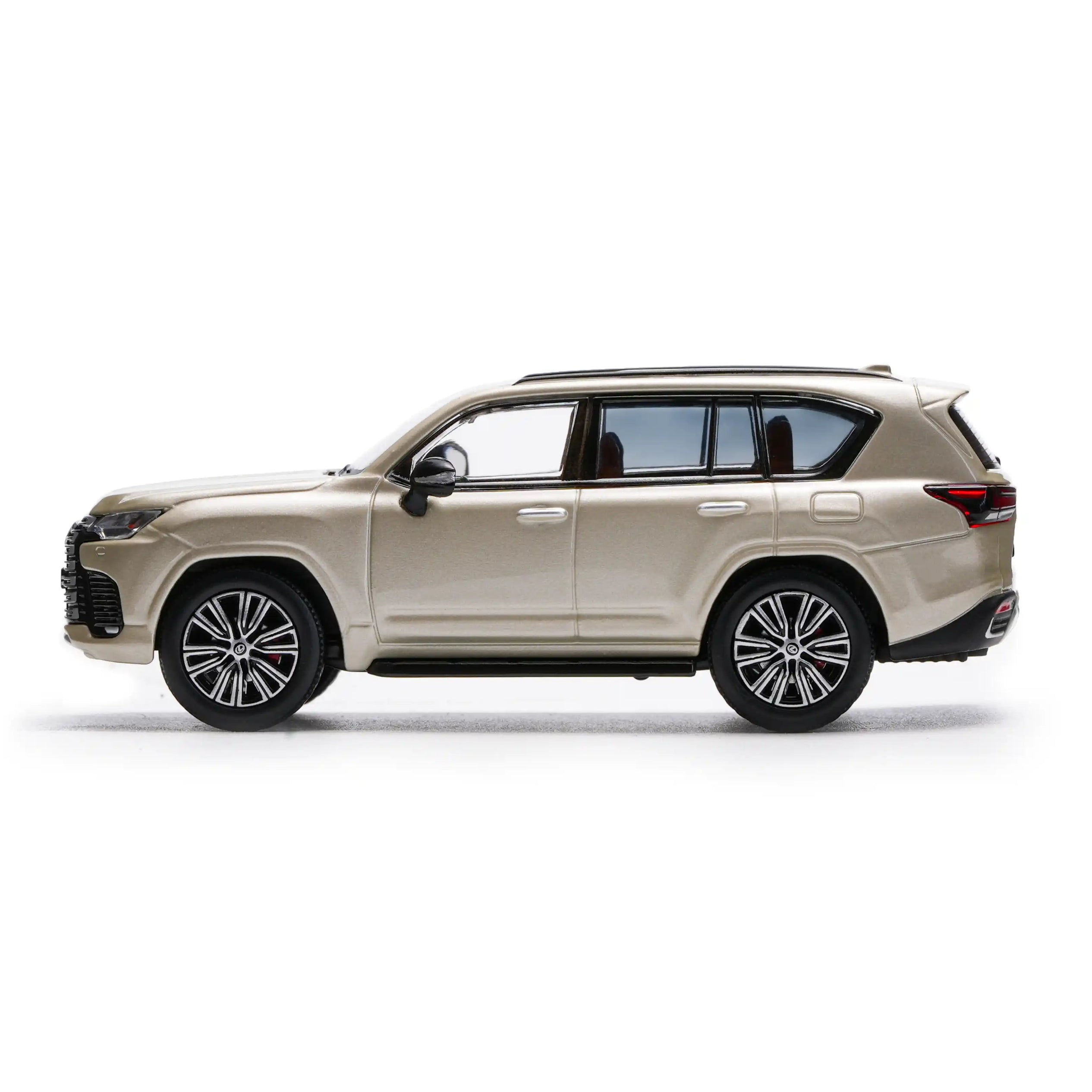 Premium scale diecast model car  – Lexus LS LX600 2022, 1:64 Scale (Gold) Collectible